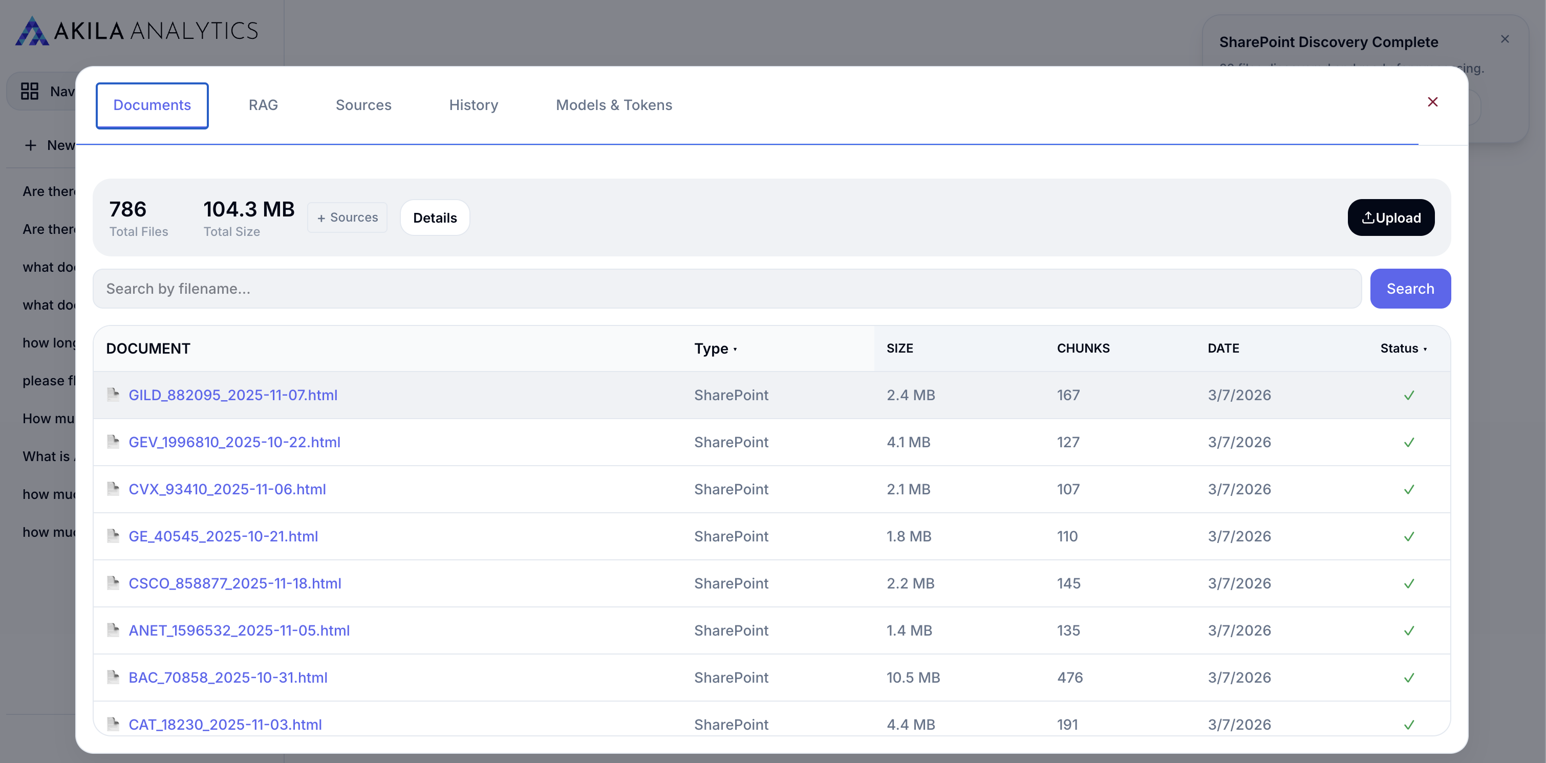 AI Chat for Every Data Source — Watch your documents get indexed